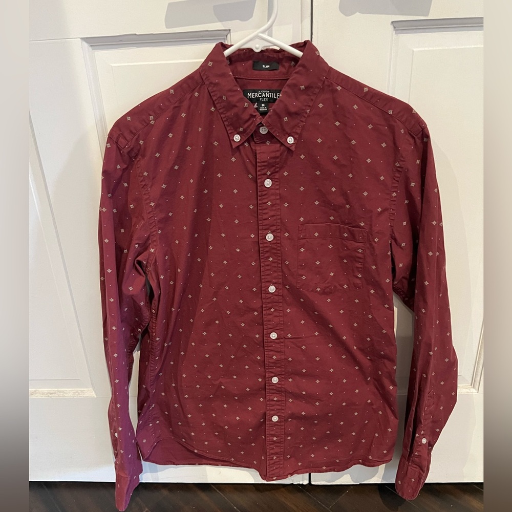 J Crew Mrechantile Slim Button Down Medium